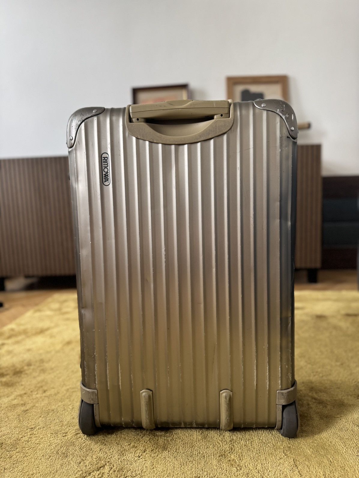 Rimowa RARE Rimowa Topas Titanium PrivateJet Limited Trolley 944.63 Size ONE SIZE - 3 Thumbnail