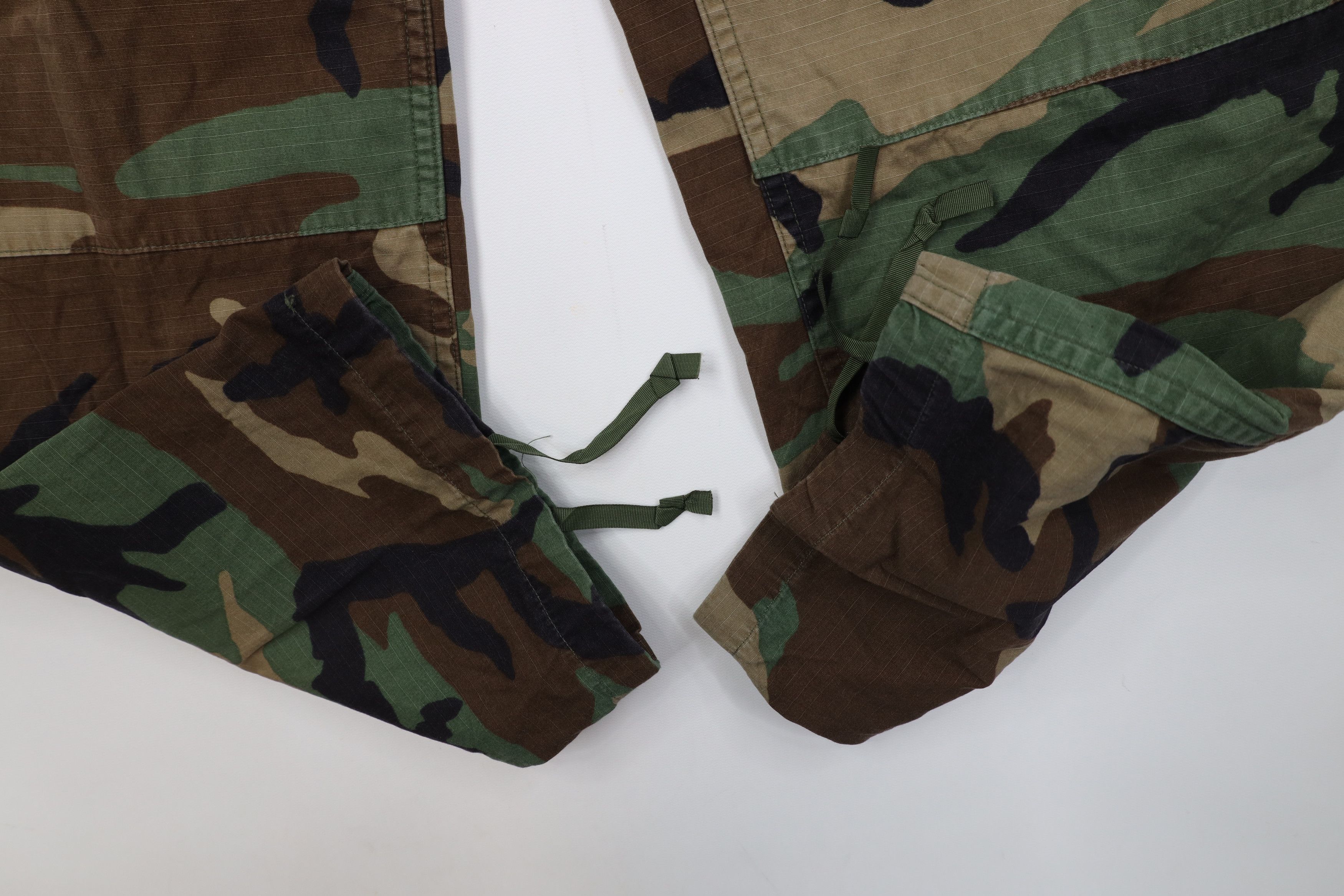 Vintage Vintage 90s USGI Woodland Camouflage Combat Cargo Pants Size US 34 / EU 50 - 5 Thumbnail