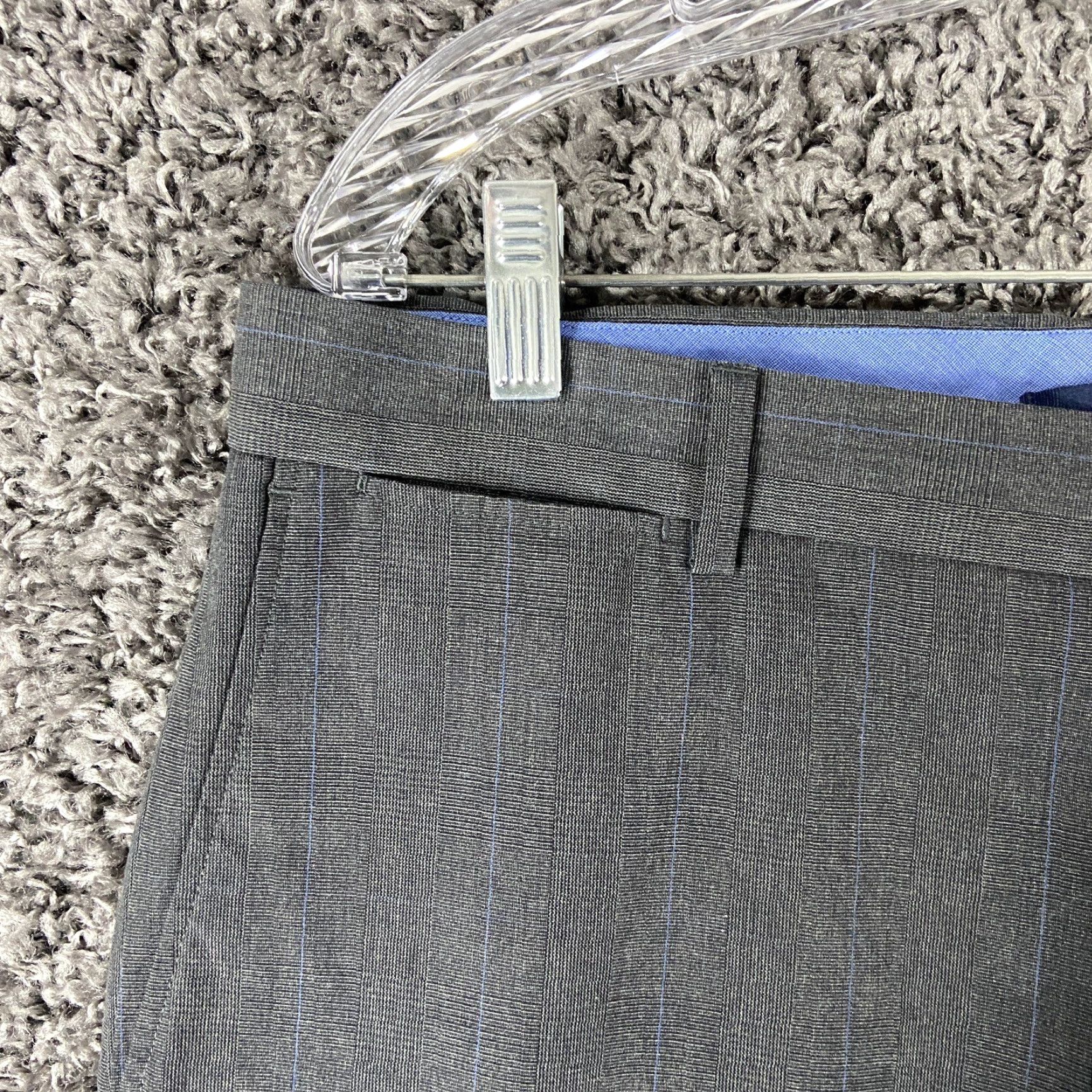 Banana Republic BANANA REPUBLIC Gray Dress Pants 33x32 Men's Regular Size US 33 - 3 Thumbnail