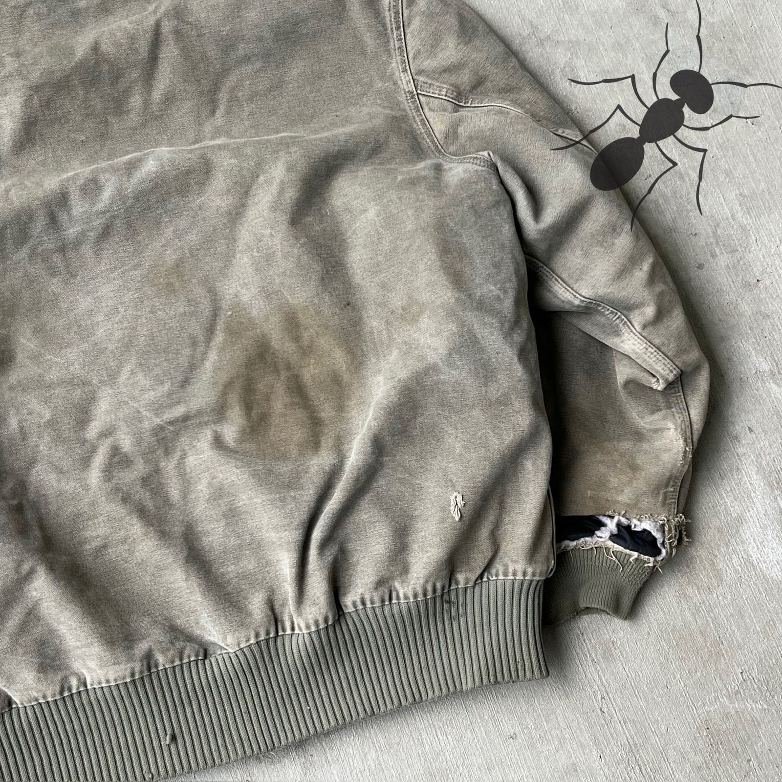 Carhartt × Vintage Carhartt J142 SAG brown hooded work wear jacket Size US XL / EU 56 / 4 - 13 Thumbnail