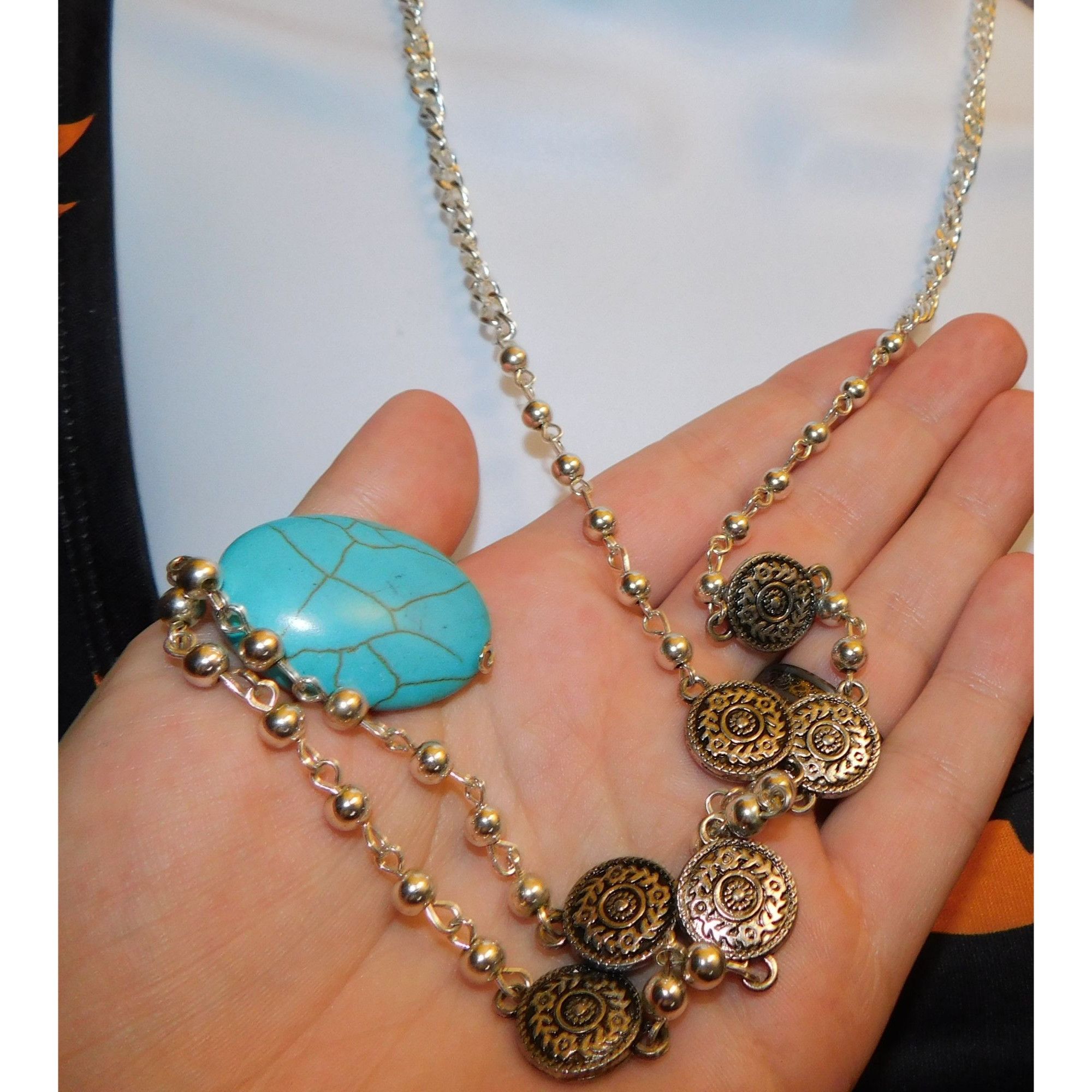 Other Turquoise Bohemian Necklace Size ONE SIZE - 6 Thumbnail
