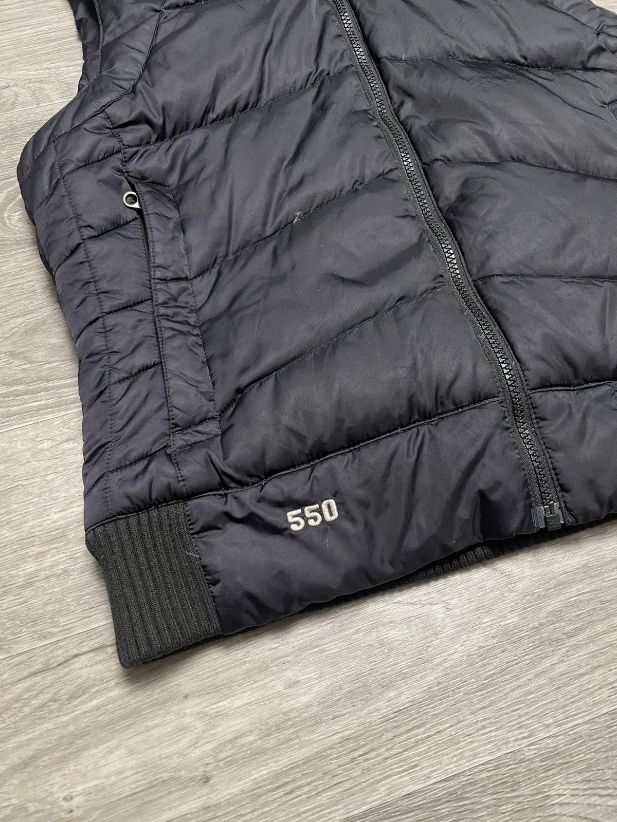 The North Face The North Face 550 Goose Down Vest Black Hooded Puffer Size M / US 6-8 / IT 42-44 - 4 Thumbnail