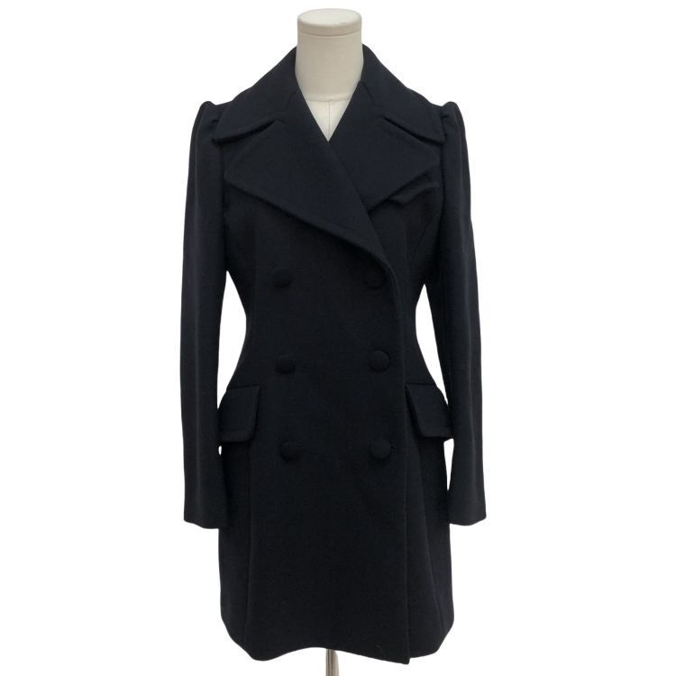 Prada Prada Wool Blend Double Breasted Coat Size 42 Size M / US 6-8 / IT 42-44 - 1 Thumbnail