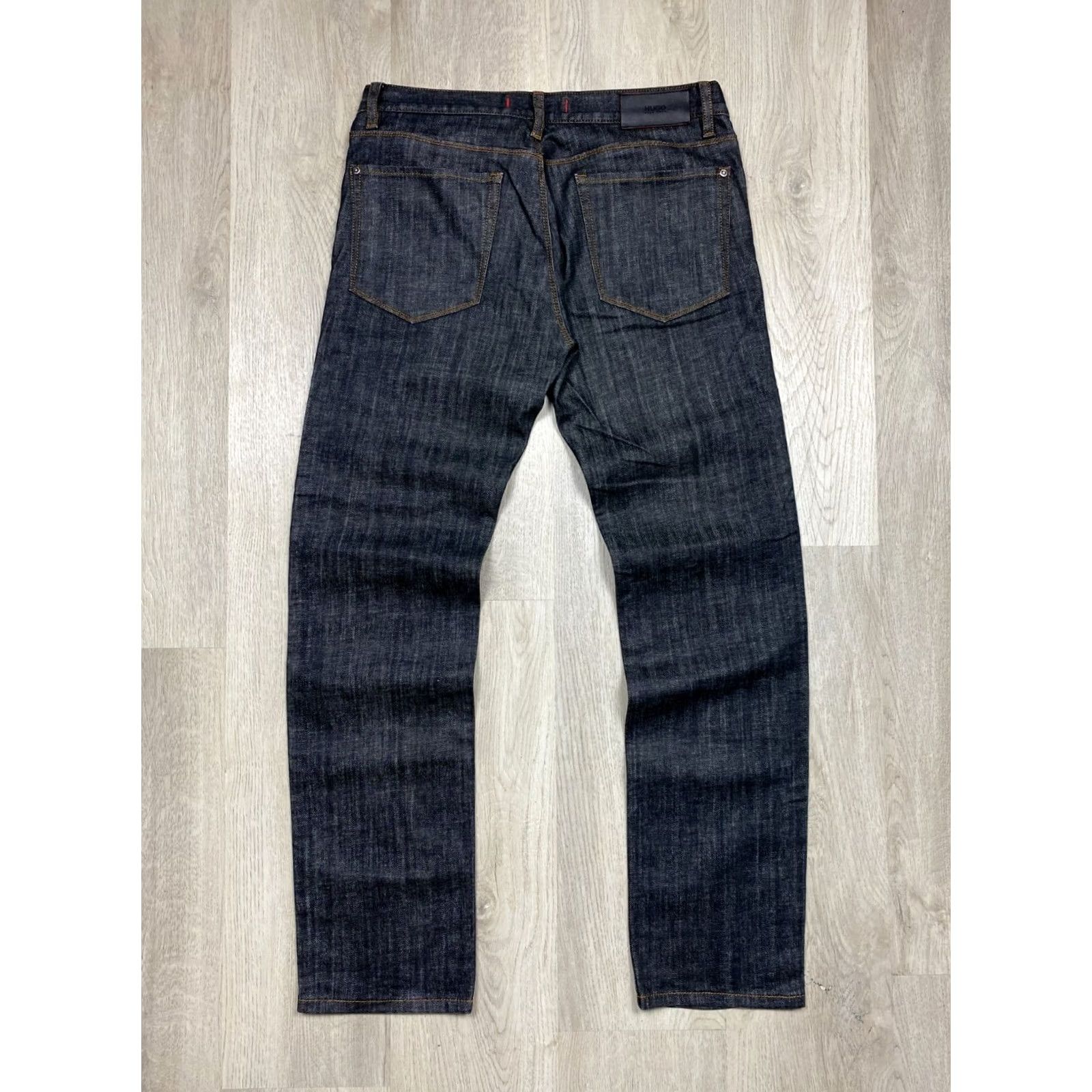Hugo Boss Hugo Boss Jeans Mens Denim Pants Size 33 Blue Cotton Denim Straight Regular Inseam 32 Vintage No Size US 33 - 7 Thumbnail