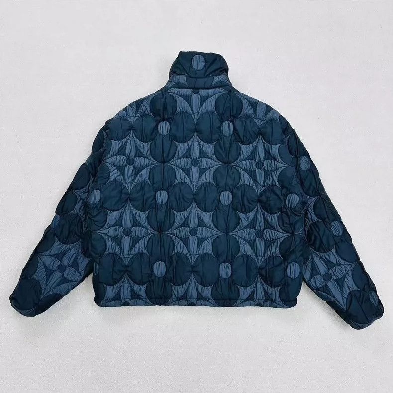 Louis Vuitton Louis Vuitton Black Patterned Quilted Jacket-2506 Size US L / EU 52-54 / 3 - 2 Thumbnail