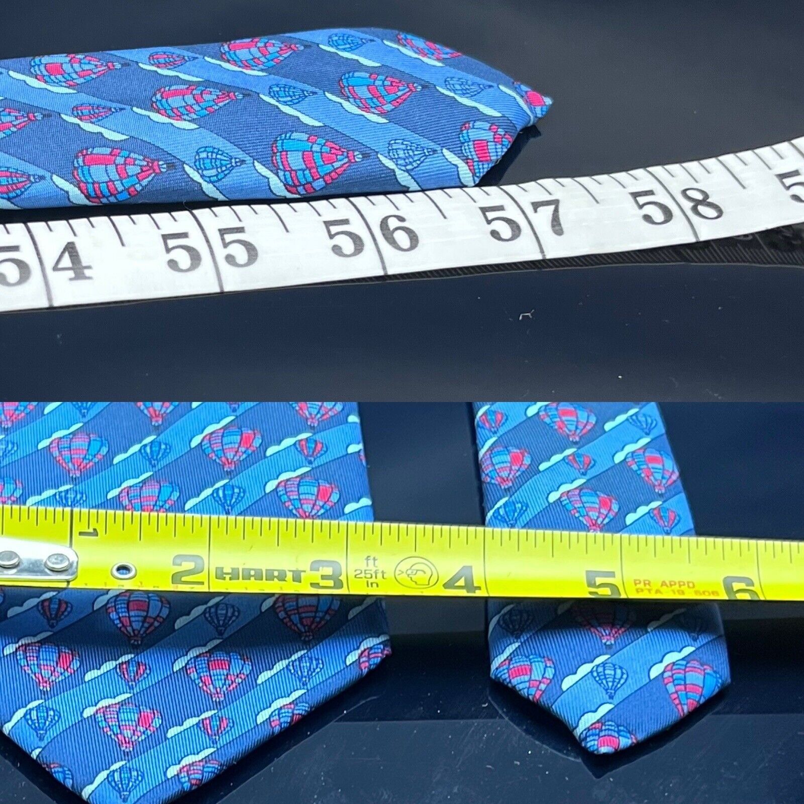 Donald Trump HERMES PARIS (7233 UA) MEN'S TIE 100% SILK MADE IN FRANC Size ONE SIZE - 4 Thumbnail
