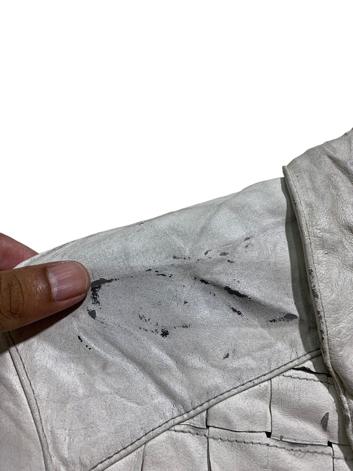 Jean Paul Gaultier 🔥JPG HOMME WOVEN LEATHER JACKETS Size US M / EU 48-50 / 2 - 5 Thumbnail