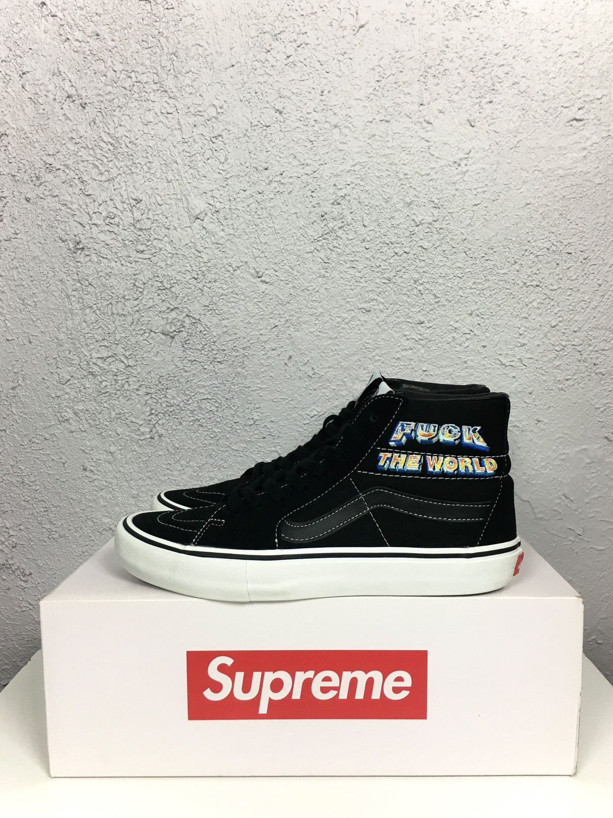 Vans X Supreme Fuck The World | Grailed