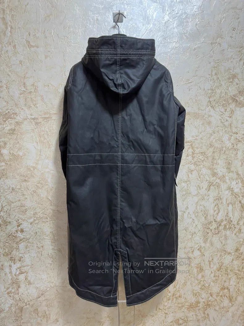 Rick Owens Rick Owens Fishtail cotton coat Size US XS / EU 42 / 0 - 2 Thumbnail