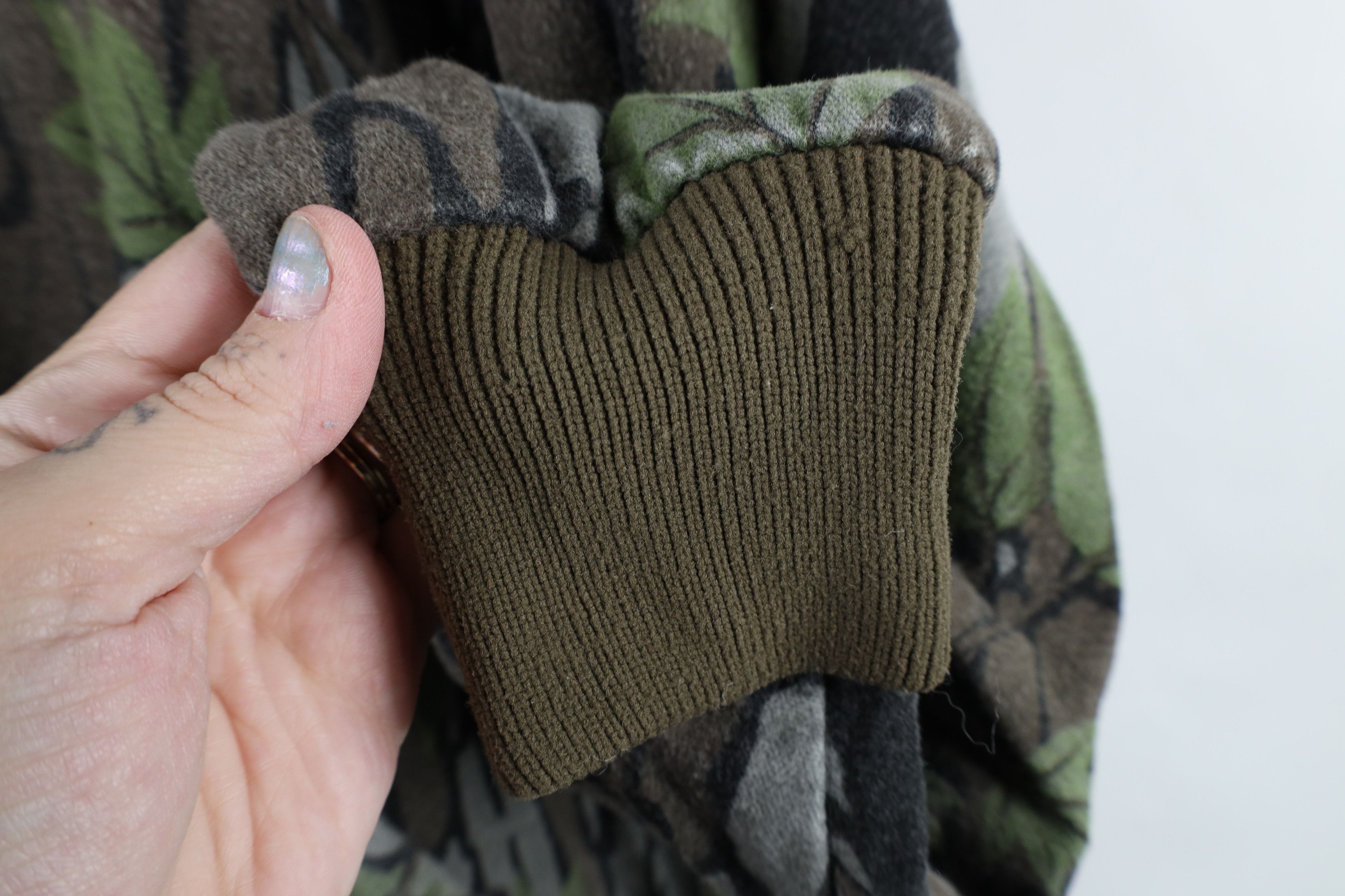 Vintage Vintage 90s Streetwear Camouflage Chamois Cloth Jacket USA Size US XXL / EU 58 / 5 - 7 Thumbnail