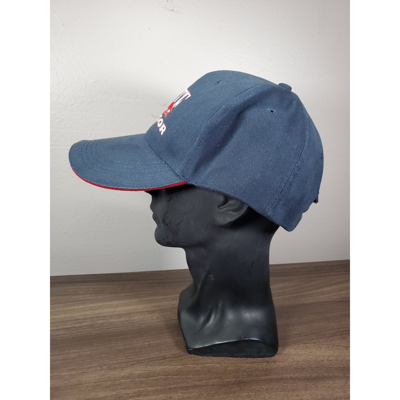Vintage NWTF Sponsor Hat Adjustable Navy Blue Hunting Cap Turkey Size ONE SIZE - 4 Thumbnail
