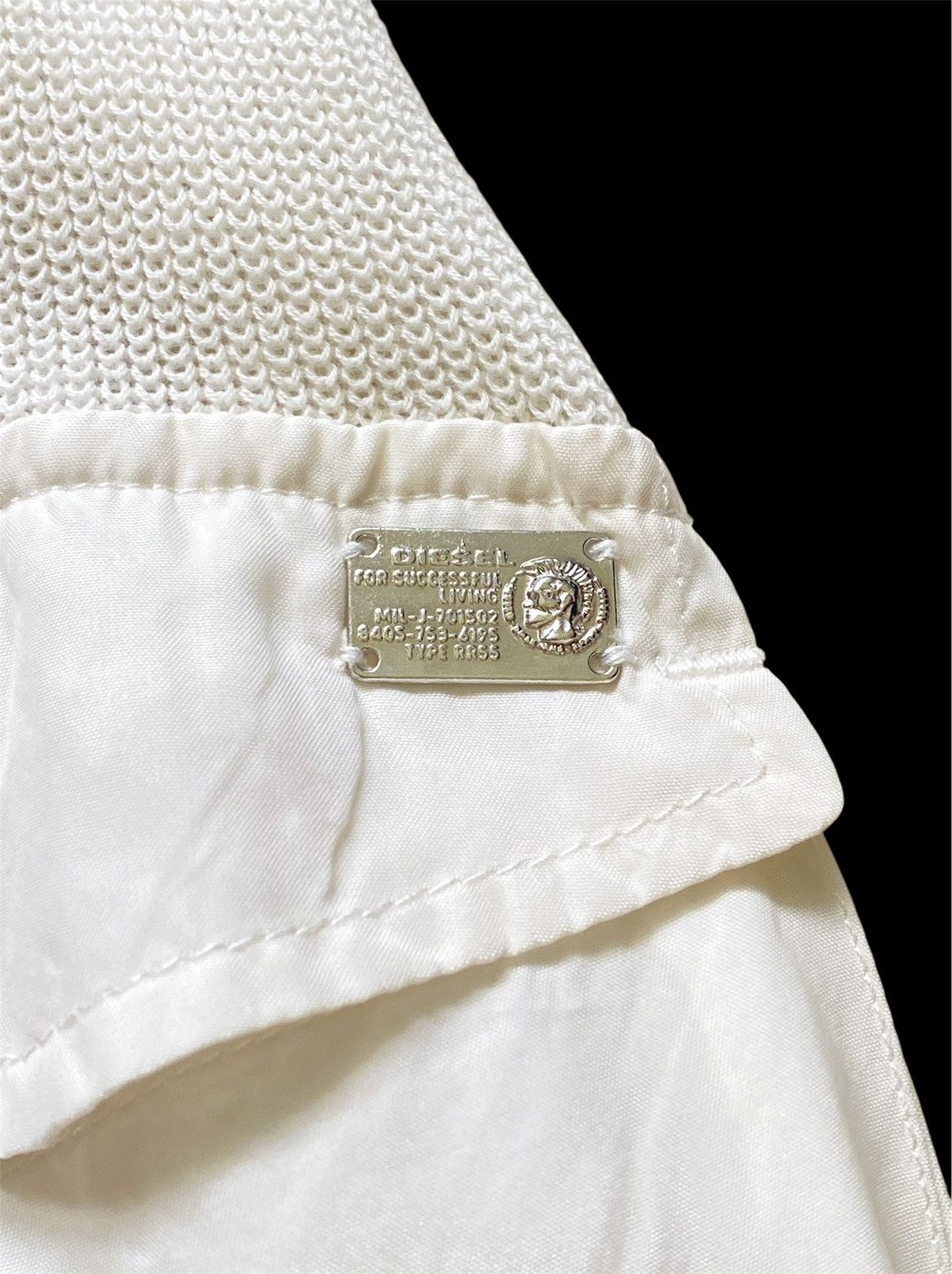 Diesel Diesel Avant-Garde Paneled Buckle Hybrid Cardigan - UNISEX Size S / US 4 / IT 40 - 6 Thumbnail