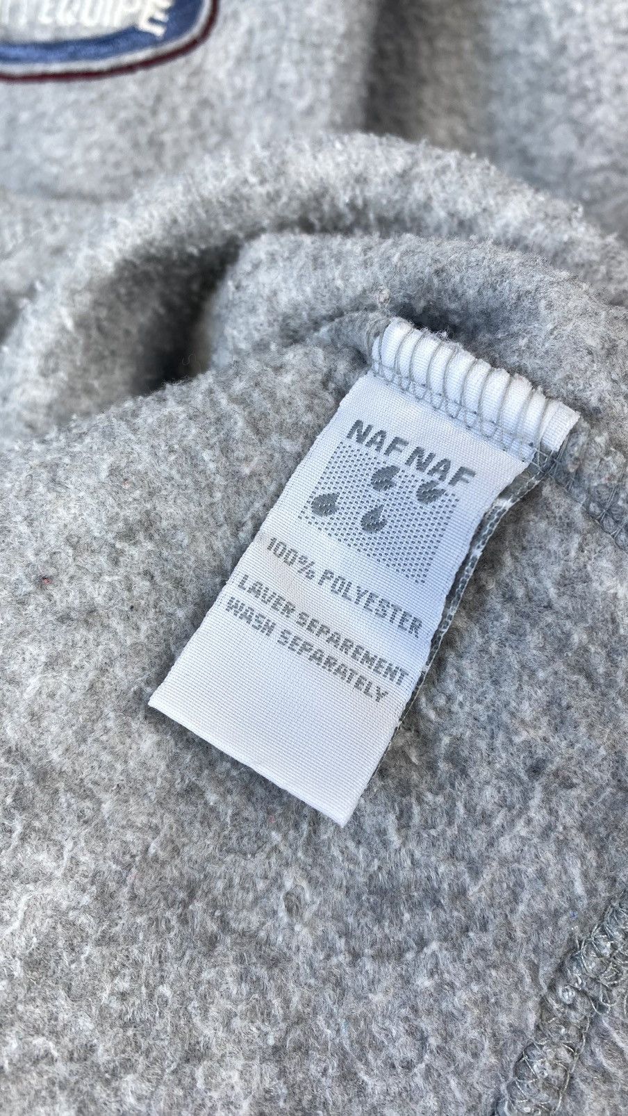 Issey Miyake × Japanese Brand NAF NAF ARCHIVE VERY RARE VINTAGE SWEATSHIRT 1990s Size US L / EU 52-54 / 3 - 15 Thumbnail