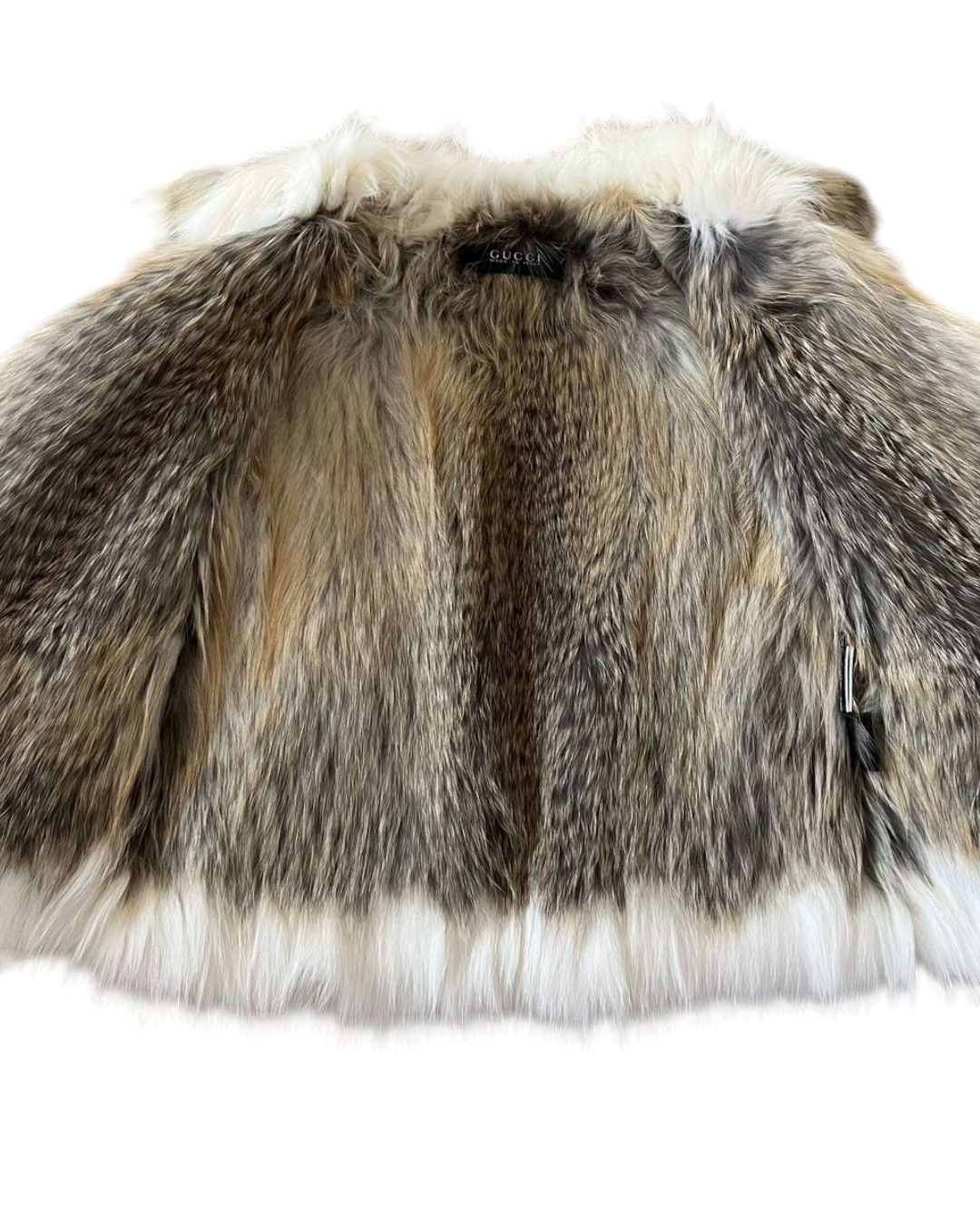 Gucci F/W 2010 SHADOW FOX FUR JACKET Size XS / US 0-2 / IT 36-38 - 4 Thumbnail