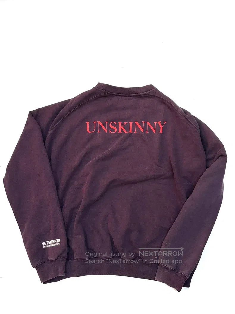Vetements Vetements Forward Tilt Cut Purple Sweatshirt Size US XS / EU 42 / 0 - 1 Thumbnail