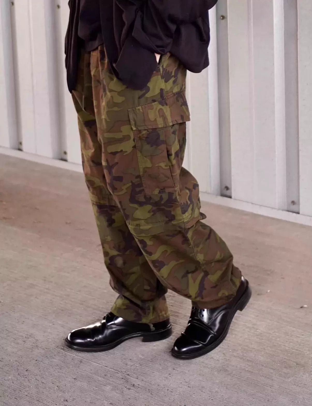 Comoli COMOLI CAMO MILITARY CONVERTIBLE PANTS SHORTS 26SS Size US 30 / EU 46 - 3 Thumbnail