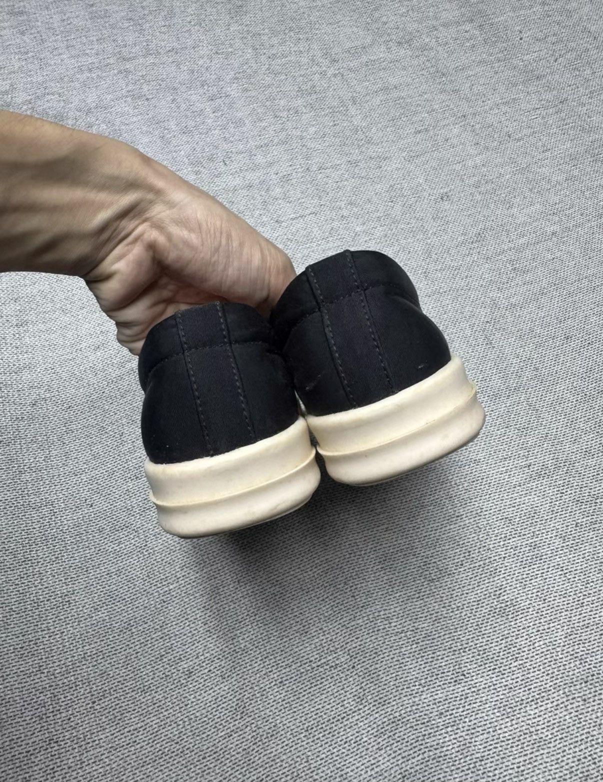 Rick Owens Rick Owens Drkshdw Satin Slip-On K37 Size US 7 / IT 37 - 6 Thumbnail
