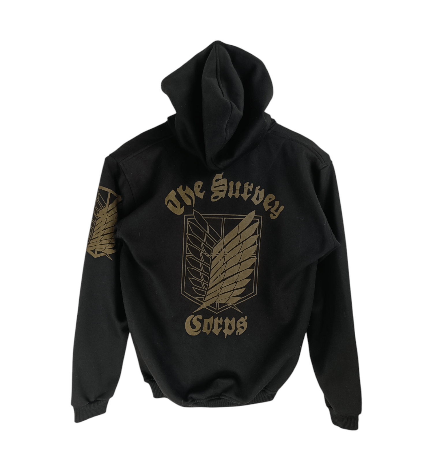Anime VINTAGE ATTACK ON TITAN THE SURVEY CORPS EREN MIKASA TEAM Size US M / EU 48-50 / 2 - 2 Thumbnail
