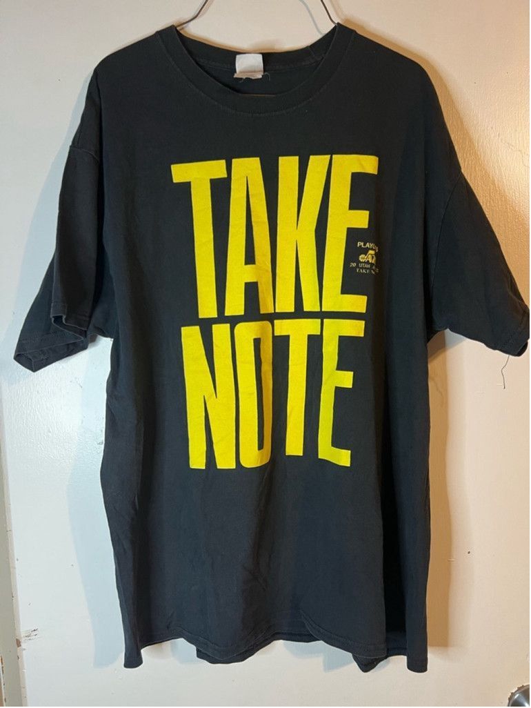 Other Men's Port & Company T-shirt XL Black Utah Jazz Take Note Size US XL / EU 56 / 4 - 1 Thumbnail
