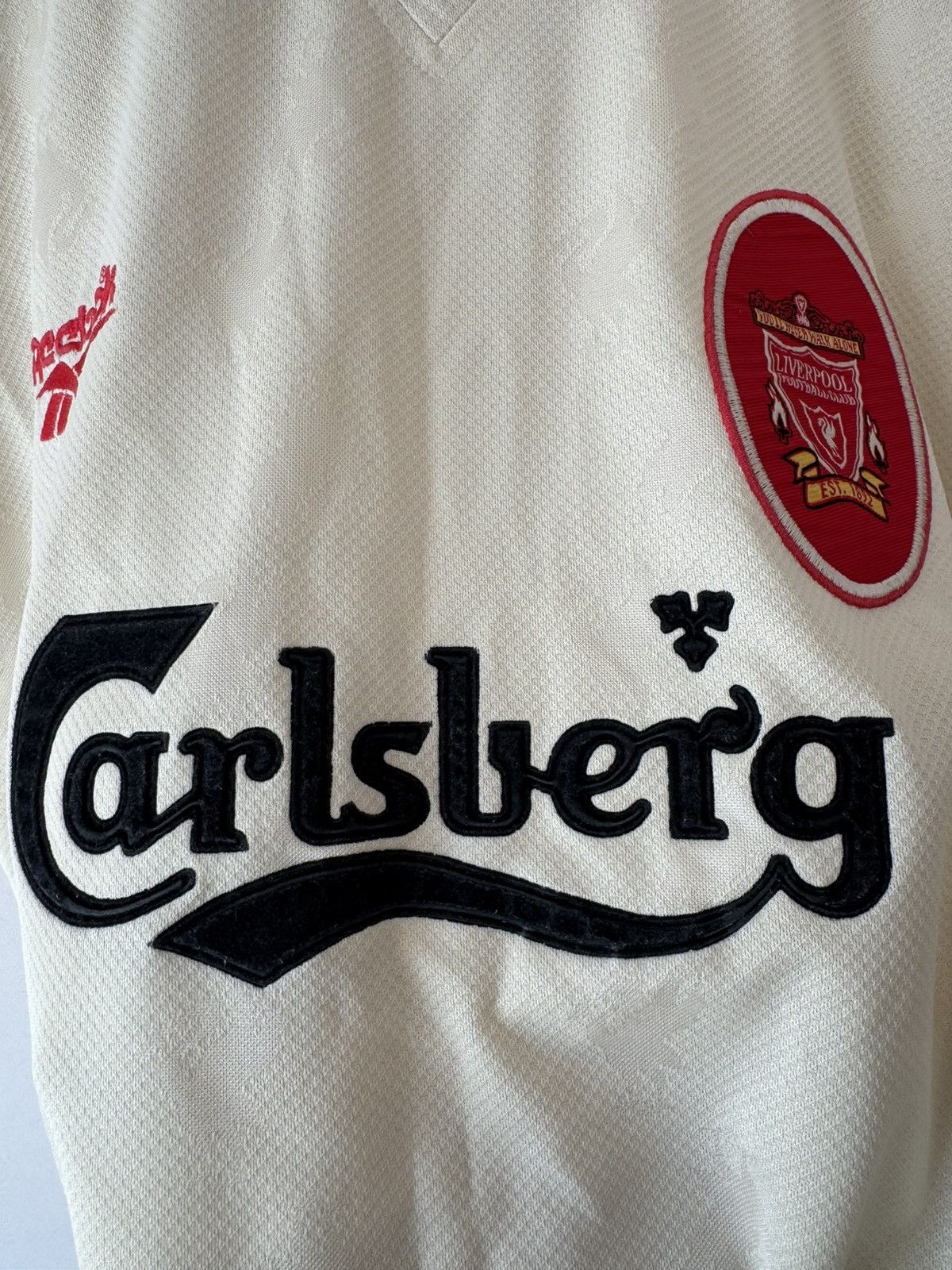 Reebok Vintage Liverpool 1996-1997 Away Soccer Jersey Football Shir Size US M / EU 48-50 / 2 - 8 Thumbnail
