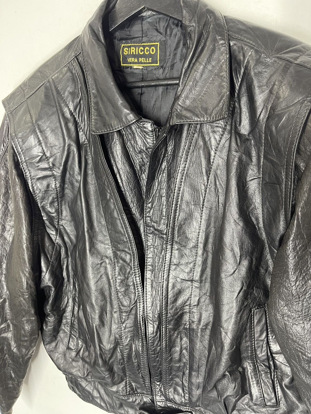 Vera Pelle Vintage Siricco Vera Pelle Leather Jacket Size US L / EU 52-54 / 3 - 4 Thumbnail