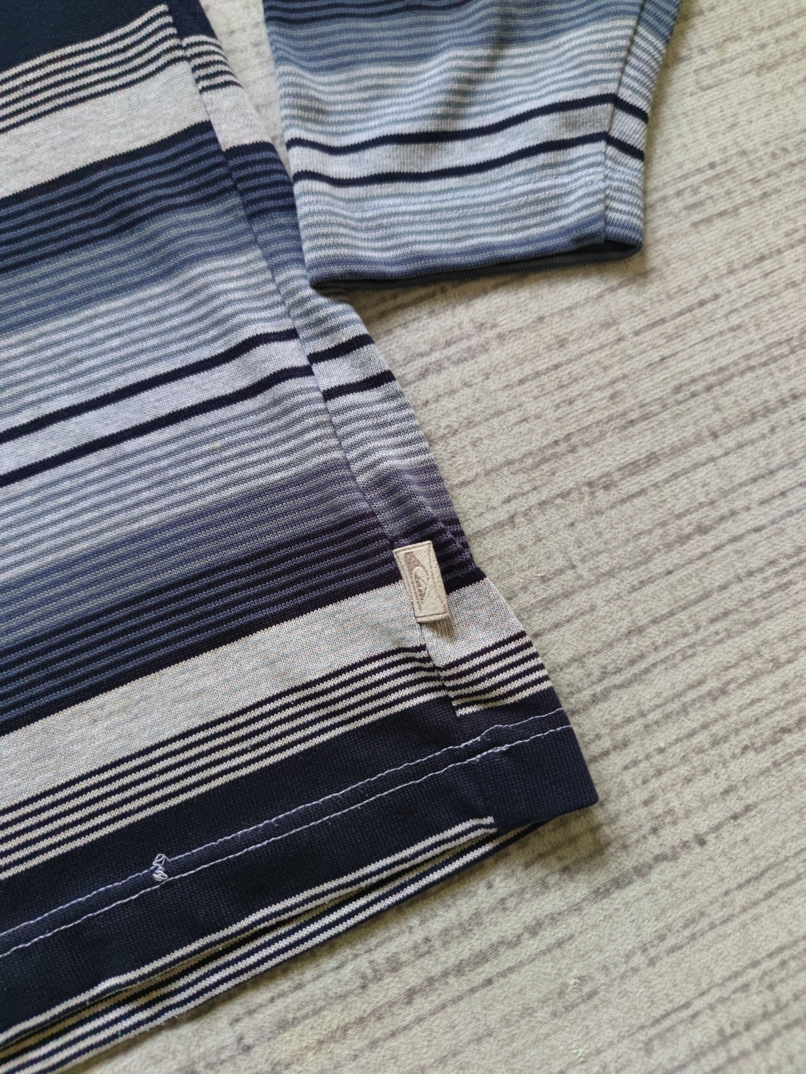 Quiksilver Vintage 90s Quiksilver Striped Silver Edition Made in USA Size US XL / EU 56 / 4 - 6 Thumbnail