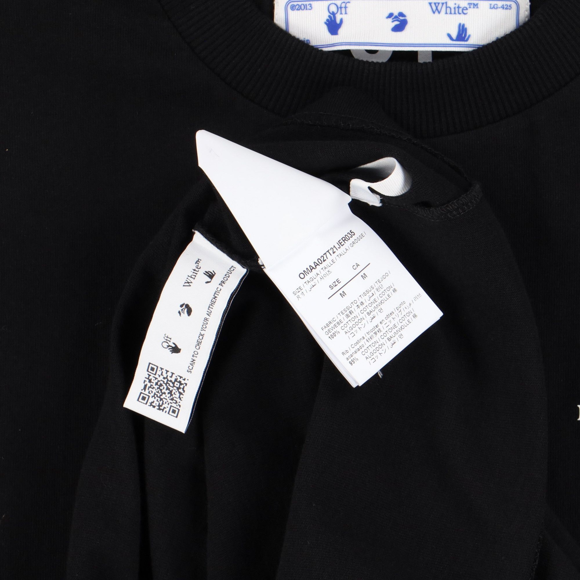 Off-White Black Hangzhou Exclusive Arrows T-Shirt Size US M / EU 48-50 / 2 - 4 Thumbnail