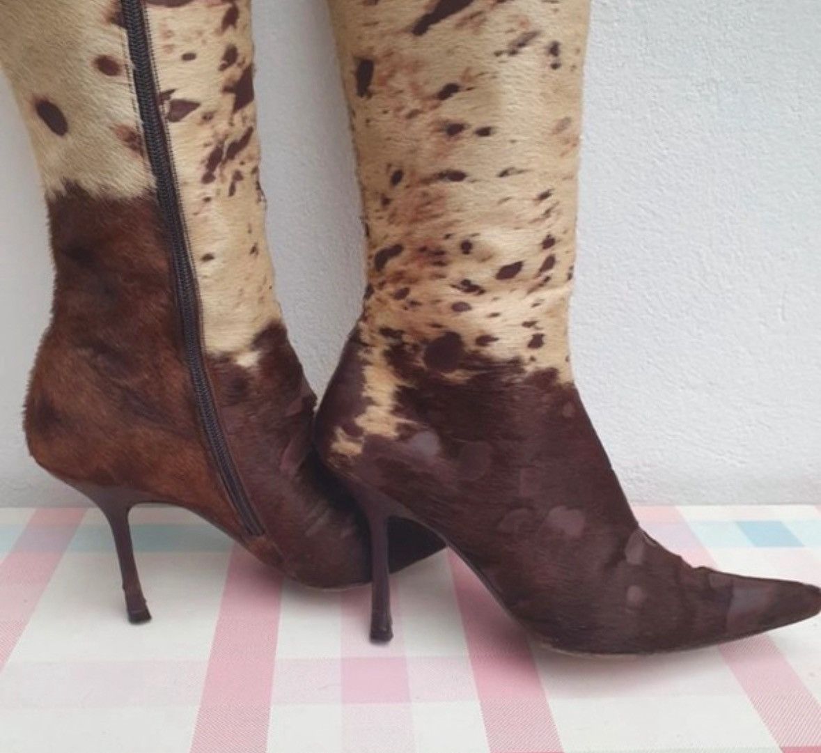 Prada Pura Lopez genuine cow leather crafted boots Size US 8 / IT 38 - 6 Thumbnail