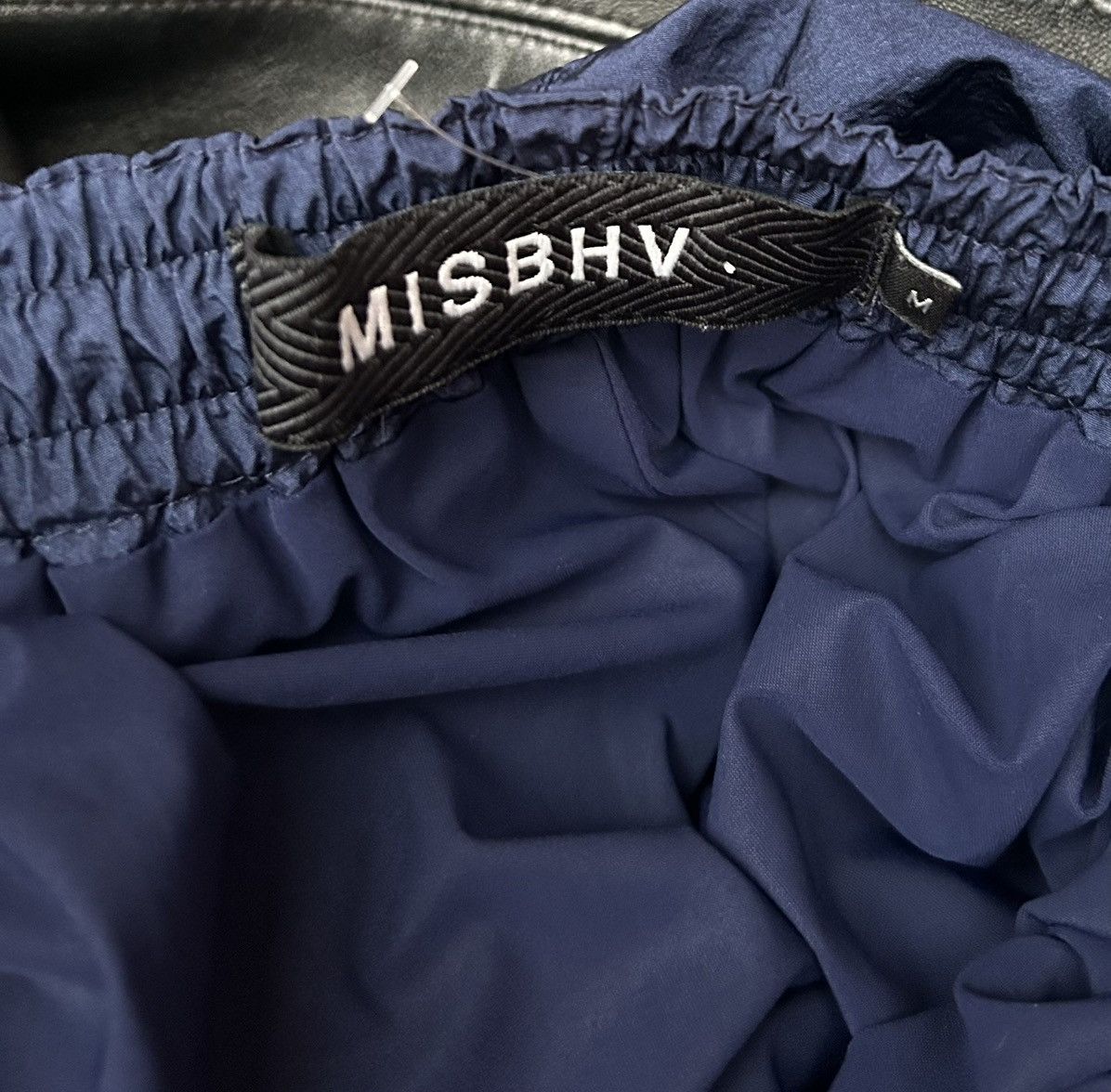 Misbhv MISBHV Crispy Nylon Track Pants In Navy Size M Size US 32 / EU 48 - 6 Thumbnail