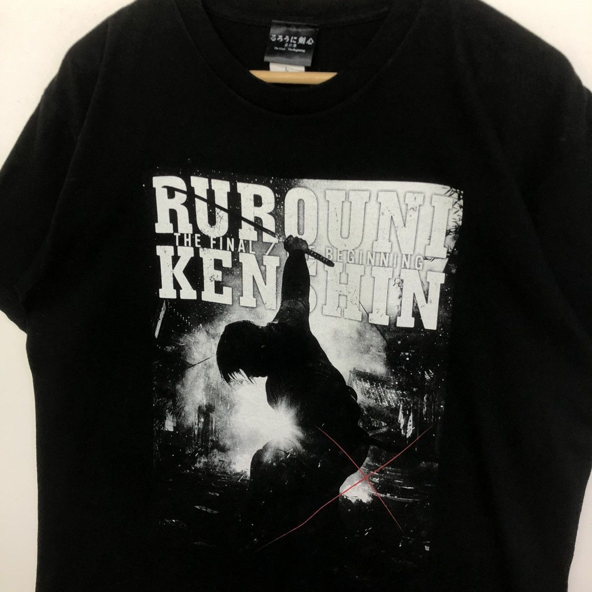 Anime Rerouni Kenshin Samurai X Movie The Final The Beginning Tee Size US L / EU 52-54 / 3 - 3 Thumbnail