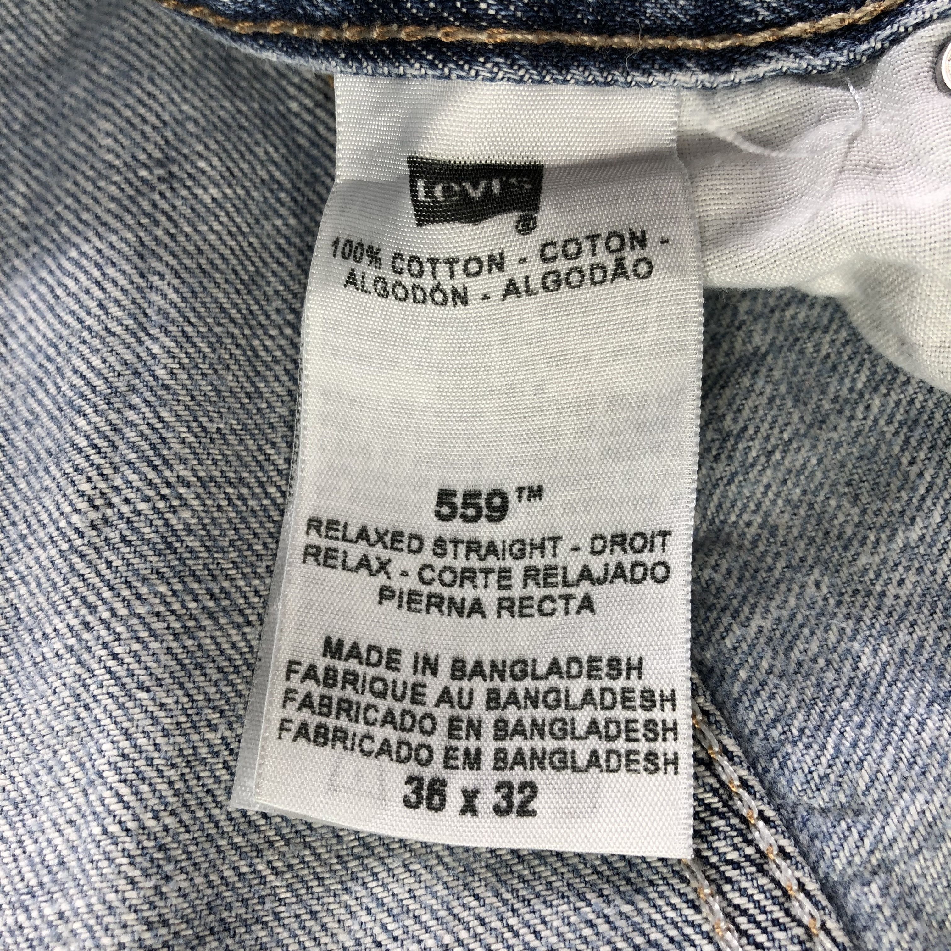 Levi's Vintage Levis 559 Jeans-J3716 Size US 38 / EU 54 - 11 Thumbnail