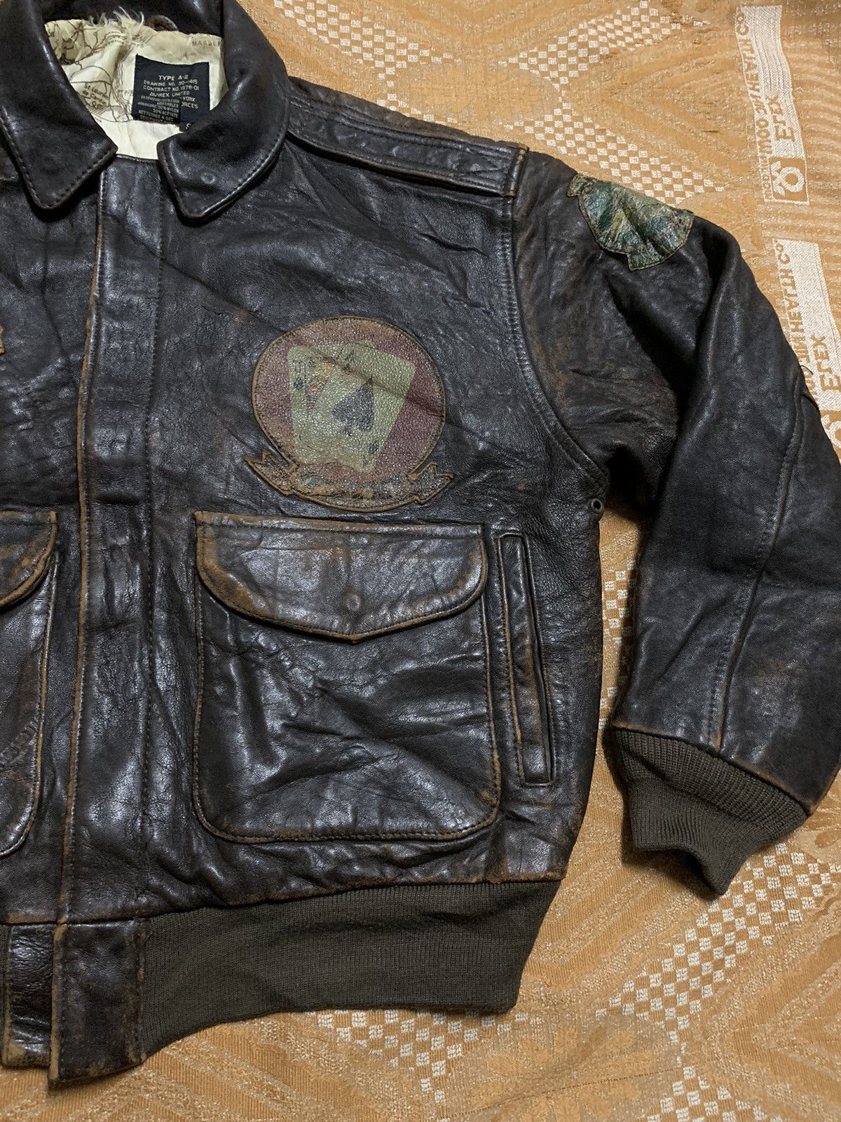 Avirex 1985 AVIREX TYPE A-1 TOP GUN STYLE LEATHER JACKET Size US S / EU 44-46 / 1 - 3 Thumbnail
