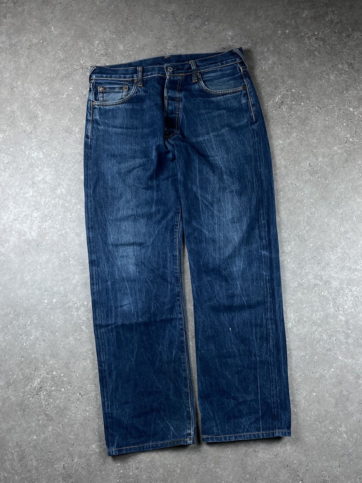 Evisu Vintage y2k evisu japanese 00s denim jeans pants Size US 33 - 3 Thumbnail