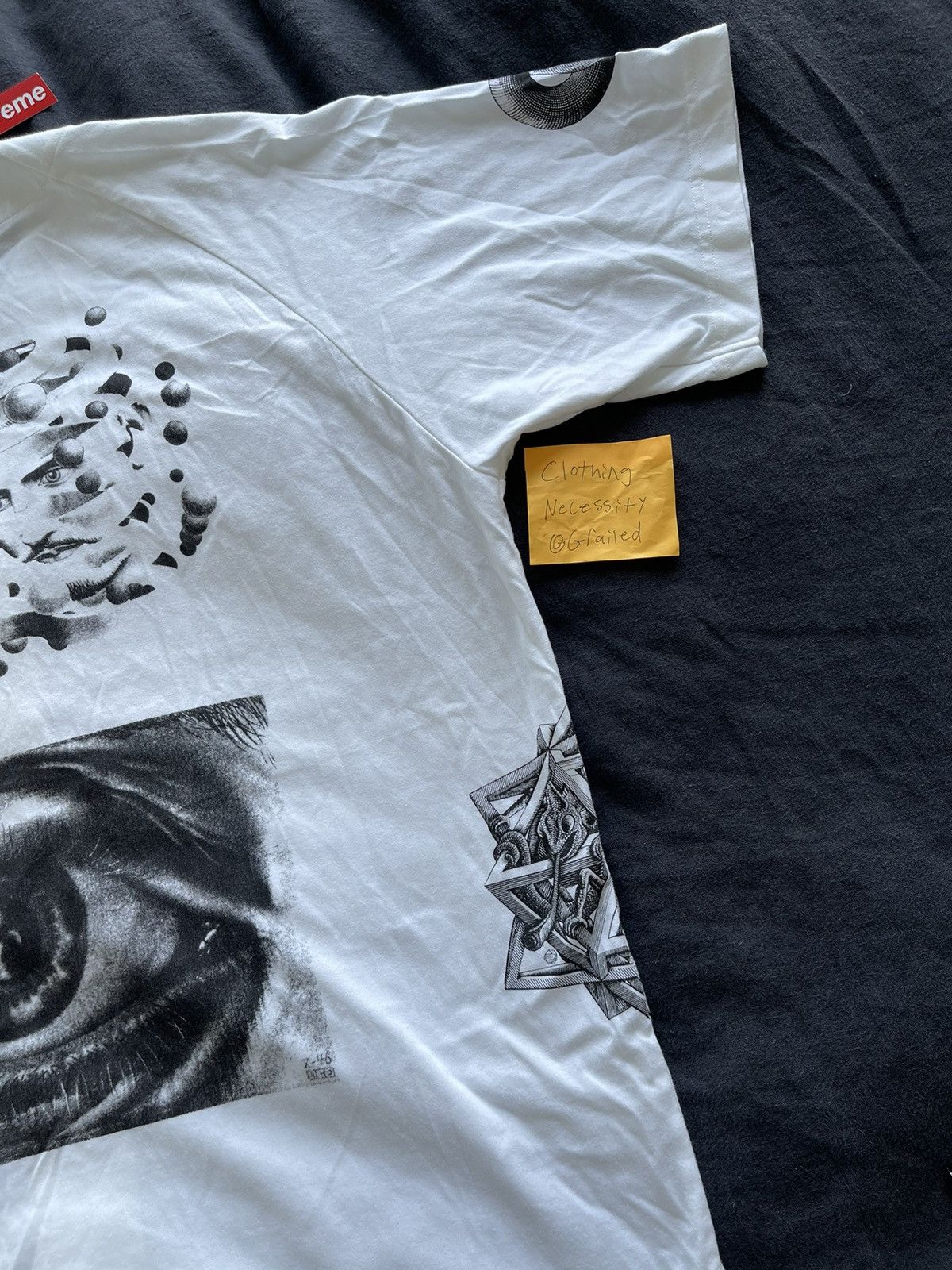 Supreme DSWT Supreme MC Escher Baseball Jersey White Size US M / EU 48-50 / 2 - 12 Thumbnail