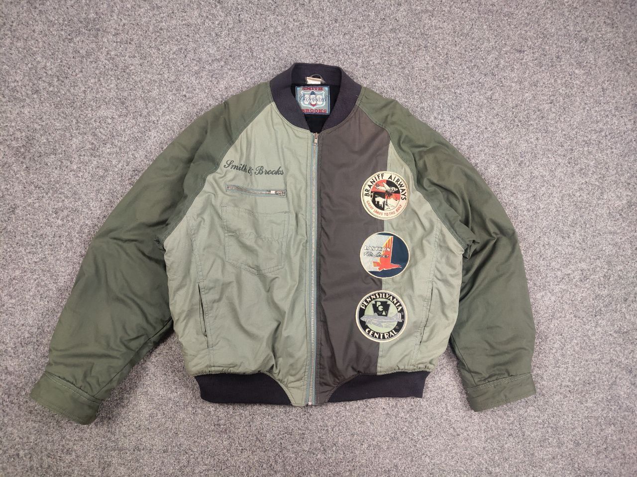 Vintage Vintage 90's Pennsylvania Central Patsh Bomber Jacket USA Size US L / EU 52-54 / 3 - 8 Thumbnail