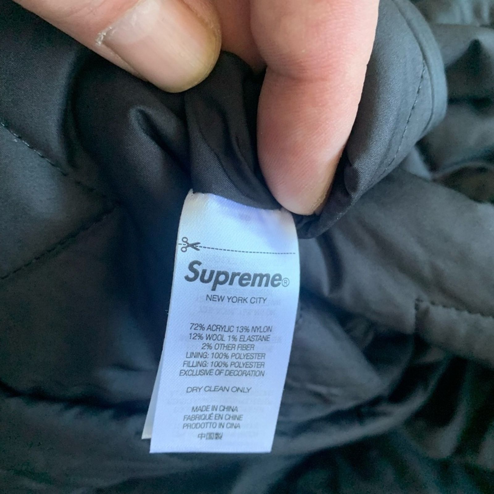 Supreme Supreme x Missoni Reversible Knit Jacket M – Black – W Tags Size US M / EU 48-50 / 2 - 10 Thumbnail