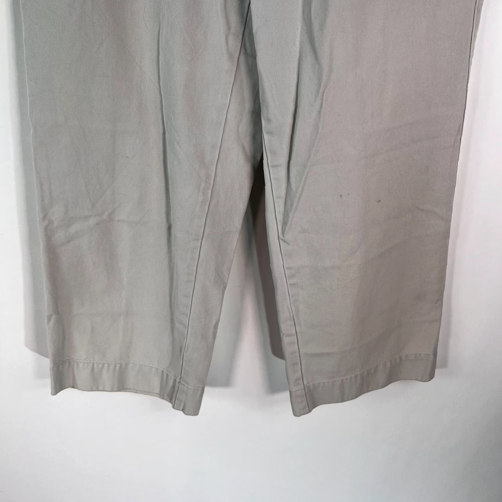 Gap VINTAGE Gap Womens Casual Regular Cropped Stretch Beige Dress Pants Size 2 Size 26" / US 2 / IT 38 - 4 Thumbnail