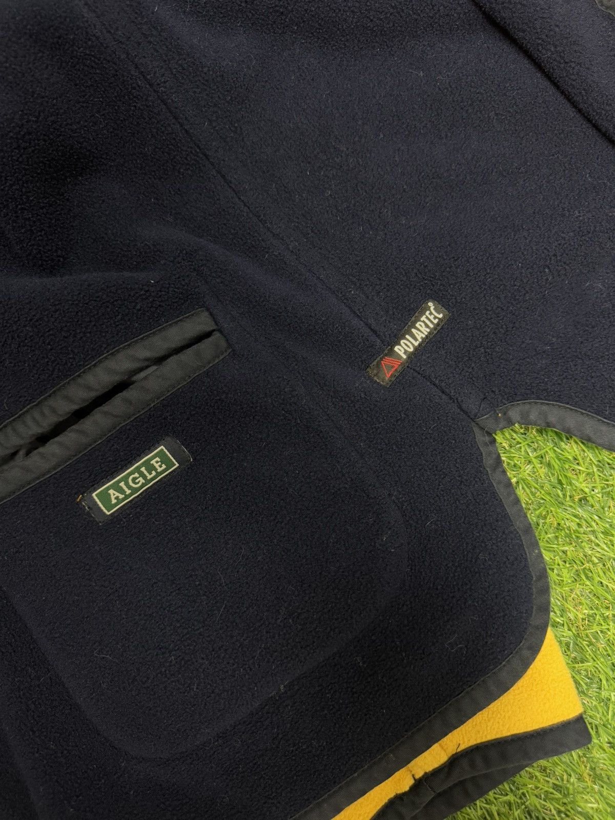 Aigle Vintage Aigle Reversible Polartec Fleece Jacket Oversized Size L / US 10 / IT 46 - 11 Thumbnail
