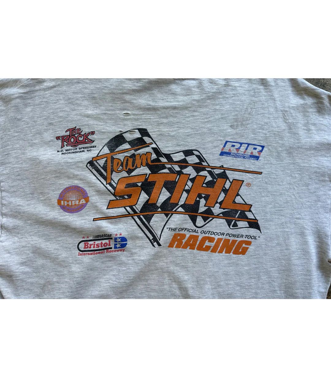 Vintage 90's Vintage Stihl Racing T-Shirt Size US XL / EU 56 / 4 - 5 Thumbnail
