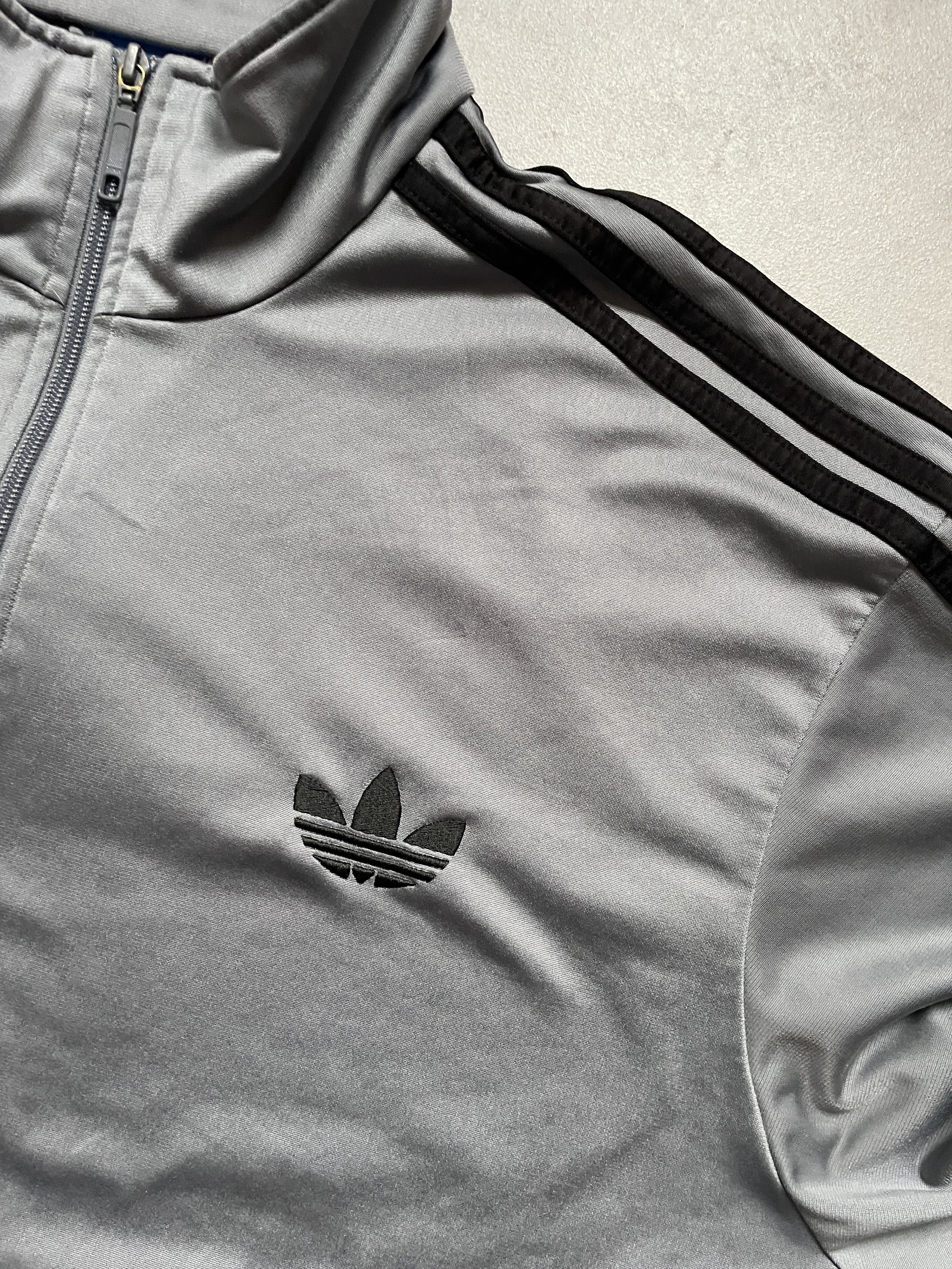 Adidas Y2K ADIDAS ORIGINALS GRAY SILVER VIRAL TRACKTOP ZIP Size US XXL / EU 58 / 5 - 2 Thumbnail