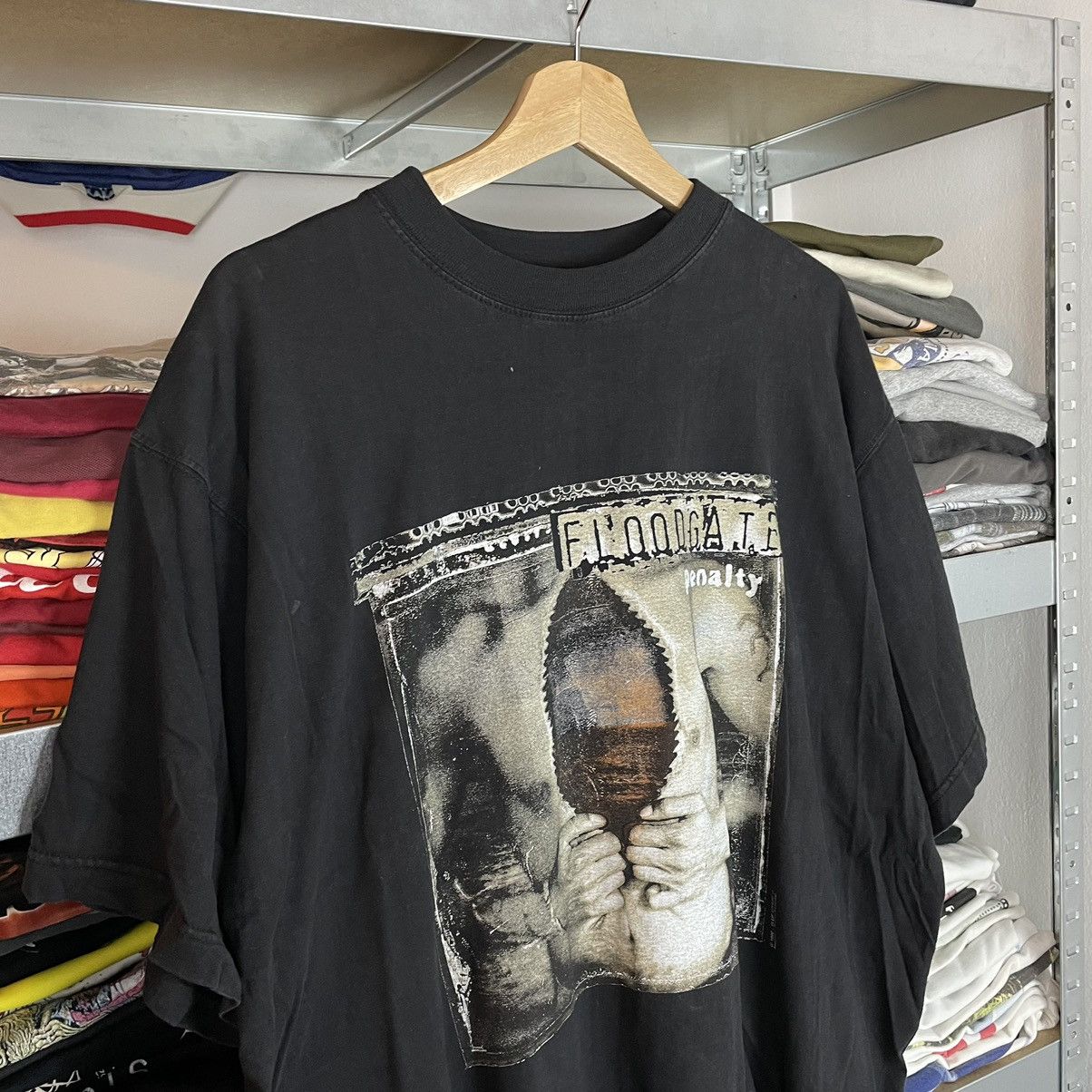 Band Tees × Vintage Vintage Floodgate Penalty 1996 Blue Grape 90s band rock Jam Size US XL / EU 56 / 4 - 3 Thumbnail