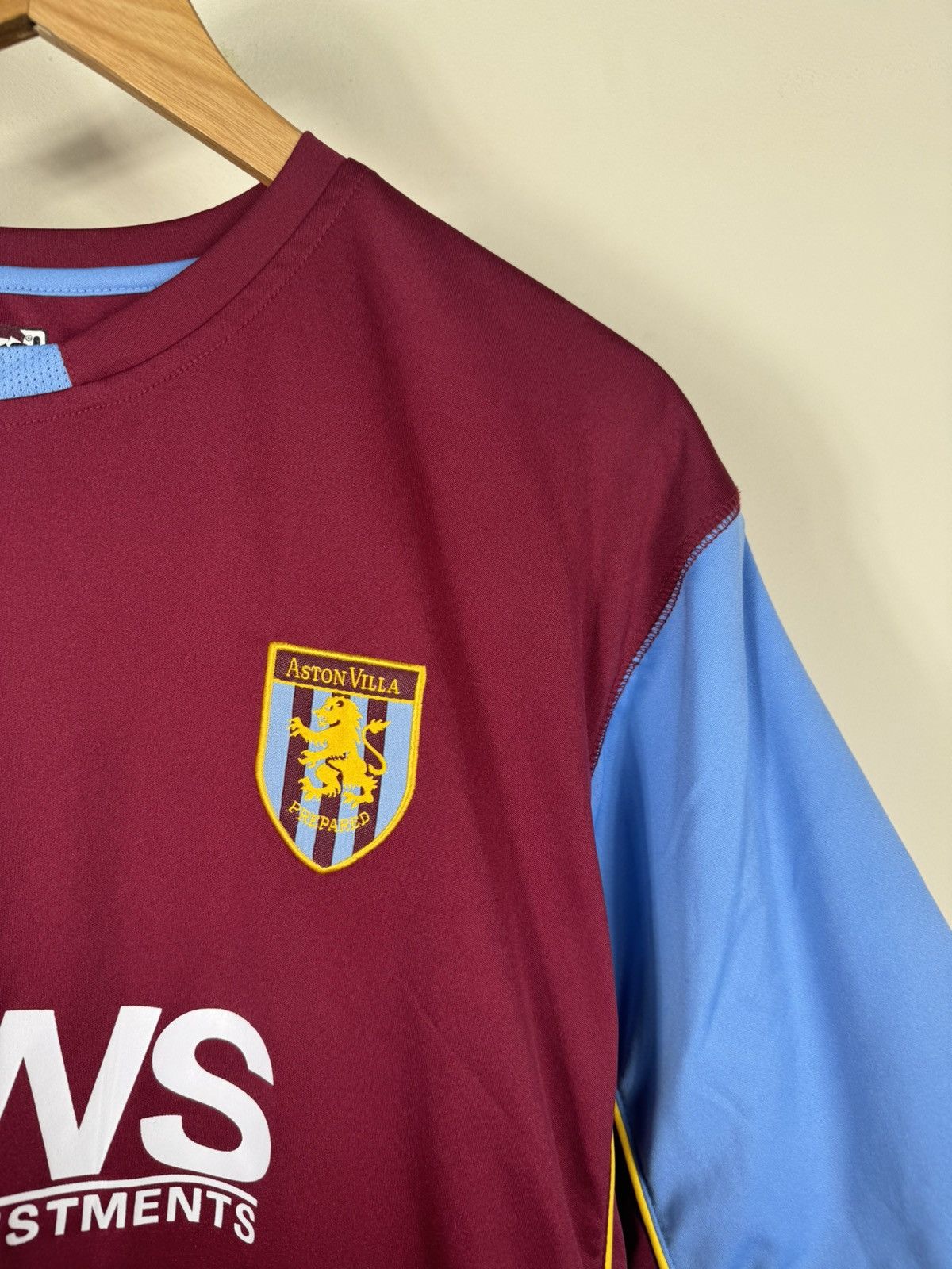 Hummel × Vintage 2005/06 Home Aston Villa Hummel Jersey T-shirt Size US L / EU 52-54 / 3 - 3 Thumbnail