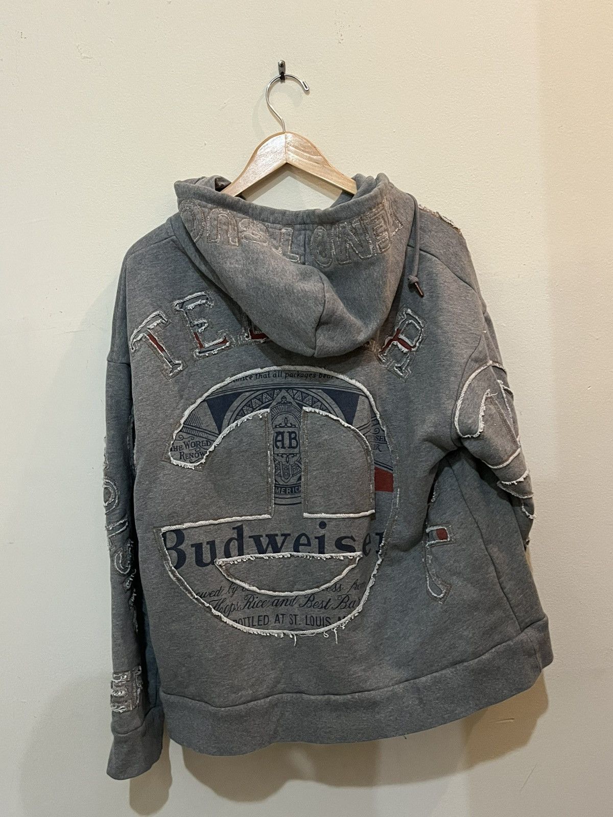 Telfar Telfar SS19 “Budweiser Cut In” Hoodie Size US L / EU 52-54 / 3 - 2 Thumbnail
