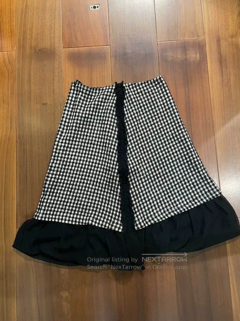 Comme des Garcons Comme Des Garcons size S Rare wool and silk blend patchwor Size 25" / US 0 / IT 36 - 1 Thumbnail