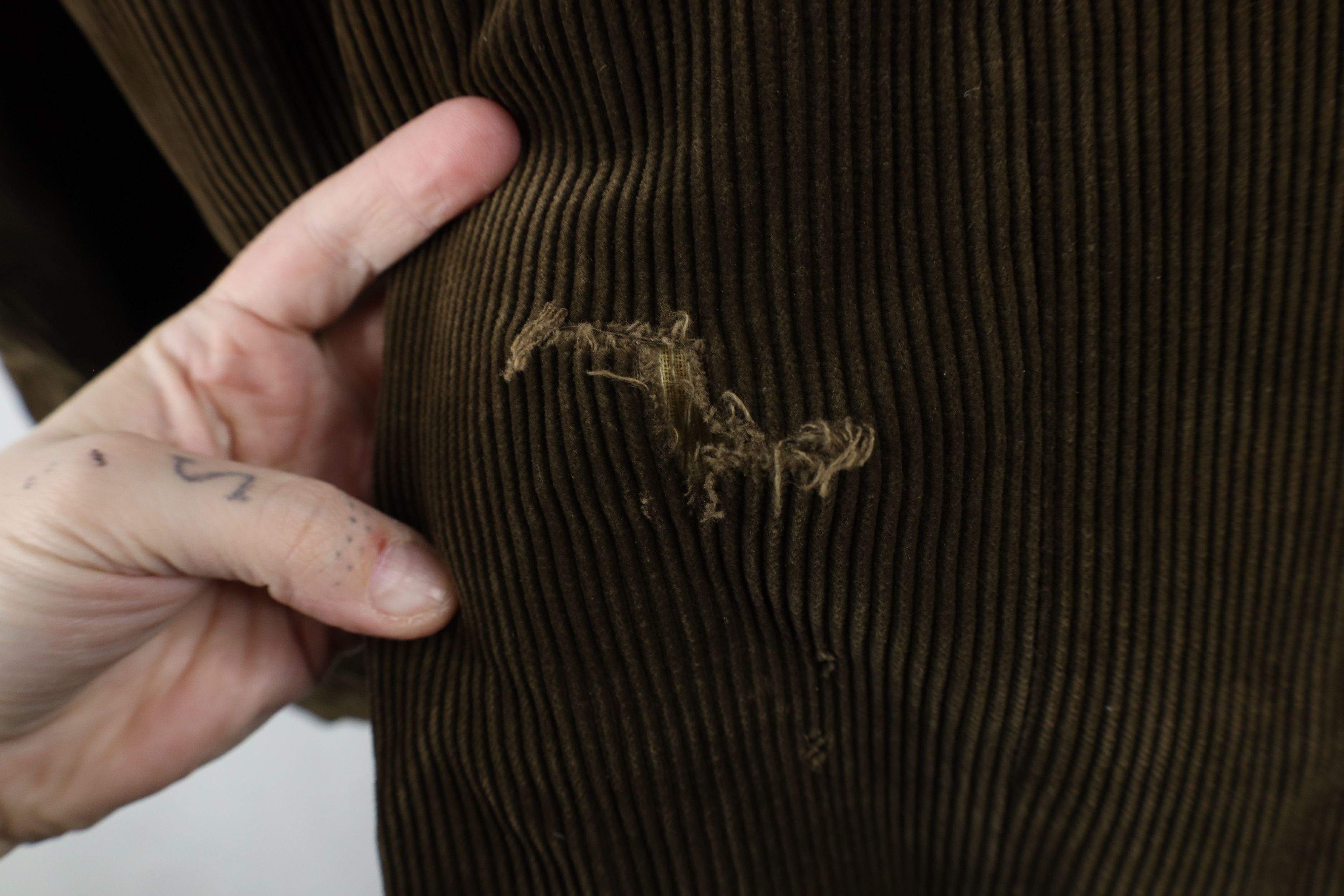 Vintage Vintage 60s 70s Streetwear Blanket Lined Corduroy Jacket USA Size US L / EU 52-54 / 3 - 12 Thumbnail