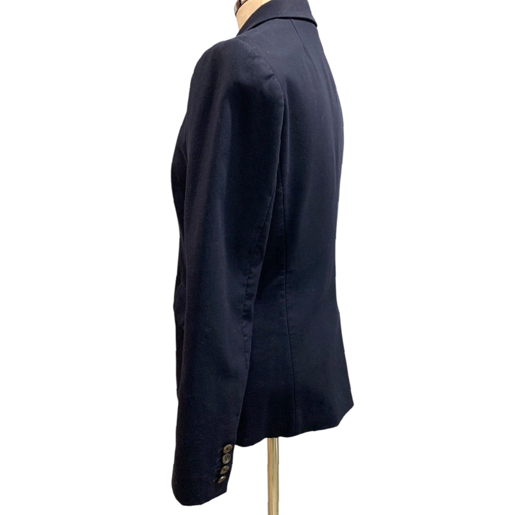 J.Crew VINTAGE J.Crew Navy Blue Schoolboy Blazer Cotton 21324 Womens Size 8 Blazer Size M / US 6-8 / IT 42-44 - 5 Thumbnail