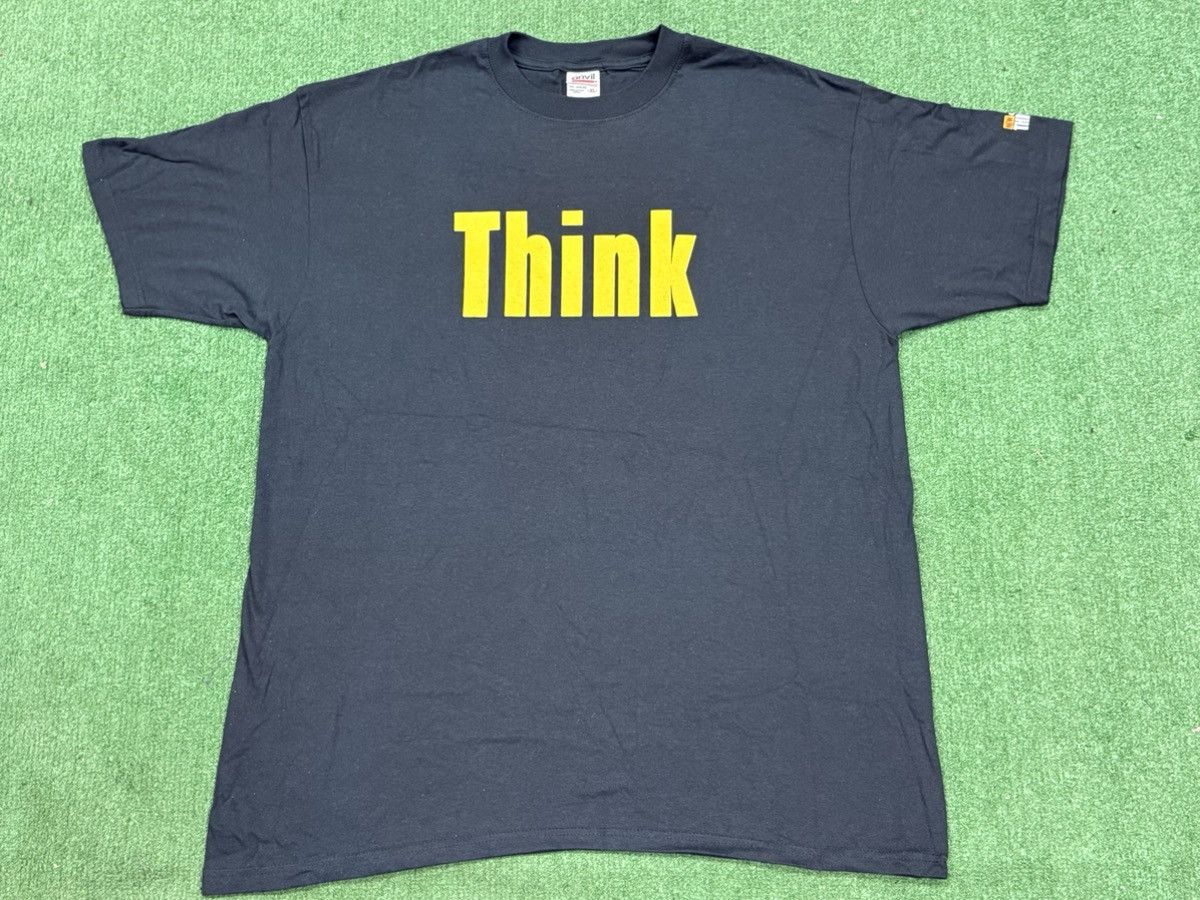 Vintage Vintage Y2K Hardees Think Thick Employee Tee Size US XL / EU 56 / 4 - 1 Thumbnail