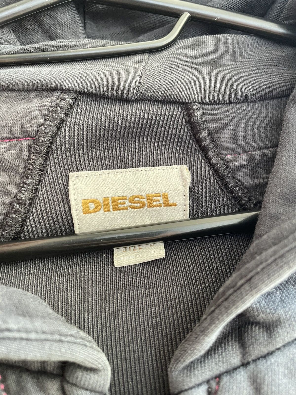 Diesel Diesel Avant Garde Full Zip Hoodie sizs S Size US S / EU 44-46 / 1 - 6 Thumbnail