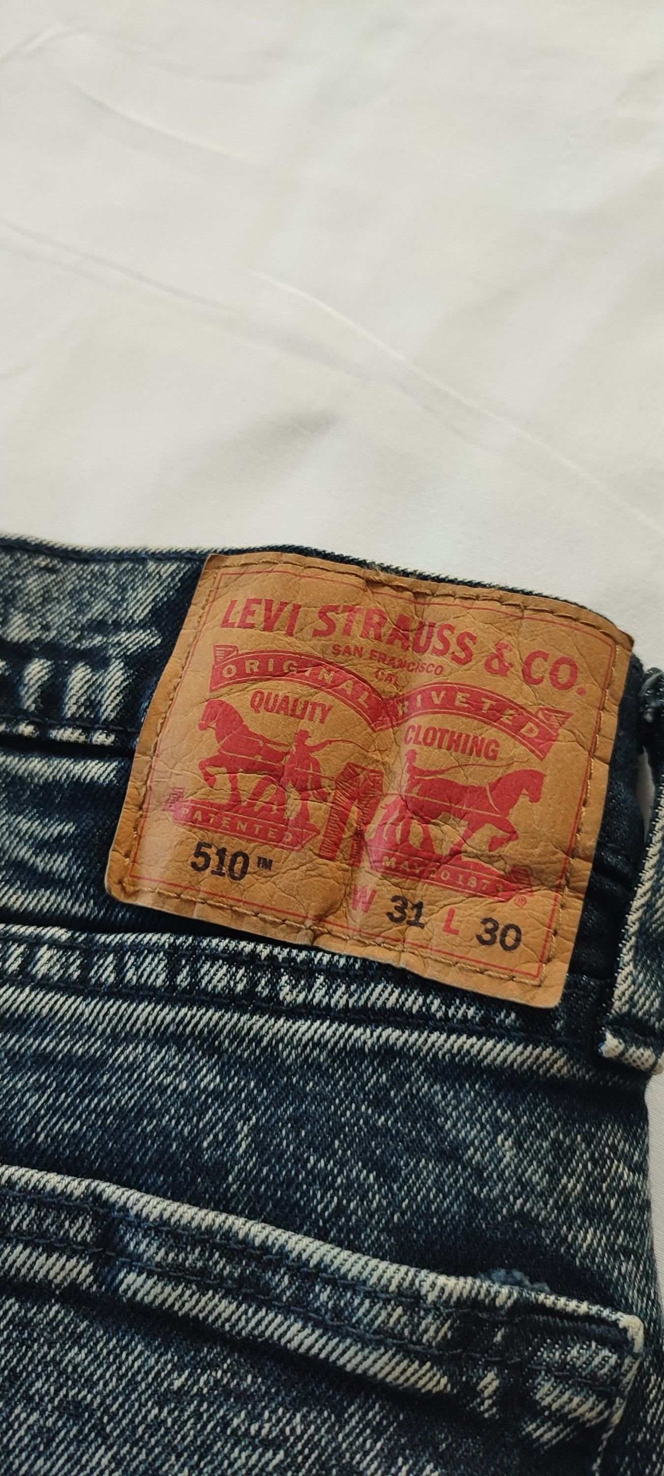 Levi's Levi’s 510 Skinny Jeans – W31 L30 Size US 31 - 2 Thumbnail