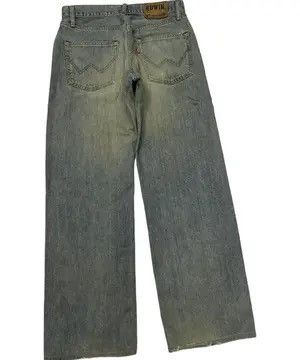 Edwin 🔥EDWIN 445 BAGGY LOOSE FIT FADE DENIM JEANS Size US 30 / EU 46 - 4 Thumbnail
